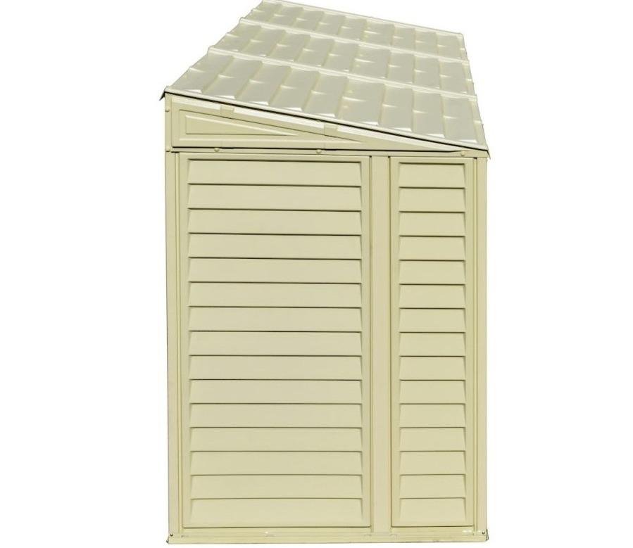 Duramax 4 x 8 ft Lean To Sidemate Plastic Shed - Image 7