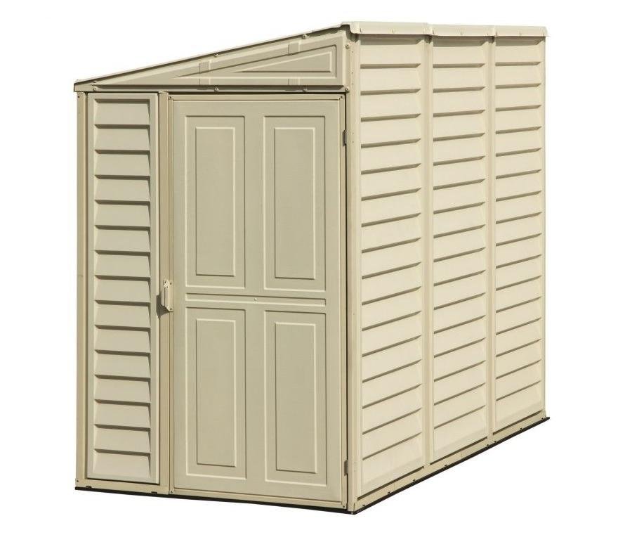 Duramax 4 x 8 ft Lean To Sidemate Plastic Shed - Image 5