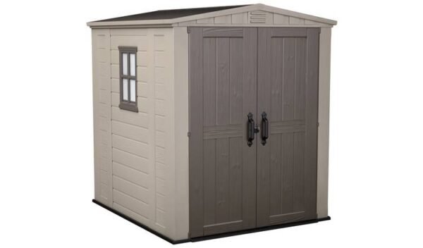 Factor Apex Garden Storage Shed 6 × 6 ft